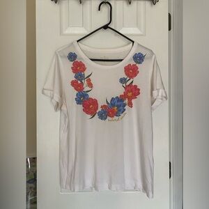 Kate Spade NY Natural Wonder Shades Tee Large